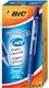 BIC Velocity Gel Medium Retractable Gel Pen with Rubber Grip  (Blue)(Box of 12): 