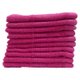 Plush 450 Face Cloth (10Pc Pack) Fuschia 30x30cms 450GSM: 
