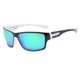 Dubery Rays Polarized Sunglasses (Black and White): 