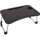 Marco Foldable Laptop Table and Serving Tray (Black): 