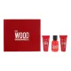 Dsquared2 Red Wood Gift Set: Eau de Toilette 50ml (3 Piece) - Paralell Import: 