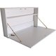 Flatpack DIY Liverpool Foldaway Desk (90cm) (White): 