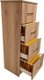 Flatpack DIY Colchester Hanging Folder Chest (45cm) (Sahara): 