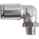Metal Pu Fitting Elbow 6mm 1/4" M: 