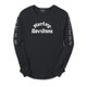 Women's Authentic Long Sleeve Rib Top - XL: 