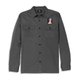 Men's Block Font Solid Mechanics Shirt - S: 