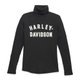 Women's Milwaukee Rib Turtleneck - Black Beauty - L: 