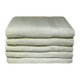 Bunty Plush 100% Cotton Bath Towel (Bright White)(Pack of 5)(450gsm)(70 x 130cm): 
