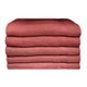 Bunty Plush 100% Cotton Bath Sheet (Desert Sand)(Pack of 5)(450gsm)(90 x 150cm): 