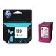 HP 123 Tri Colour Original Ink Cartridge: 