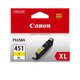 Canon 451XL Yellow Original High Yield Ink Cartridge: 