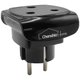 Chenshia European USA UK Multi Plug to South African Power Converter - Black: 