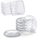12pc Door Handle Wall Protector Self Adhesive Bumper Pads Cabinet Furniture: 