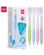 Deli Erasable Gel Pen 0.5mm Blue Ink (12pcs): 