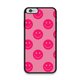Custom Printed TPU Cases - Apple iPhone 6, Apple iPhone 6s  ('Hot Pink Smiley' by Caitscases): 
