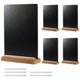 Chenshia 5Pc Wood Stand Chalkboard Event Message Board Sign &marker 15x20cm: 