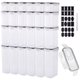 24pcs open lid sealed cans: 