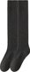 Women Thermal Winter Long Socks - Pack of 6, Dark Grey: 