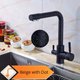 Black With Dot,Purified Water Kitchen Faucet,Kitchen Accessories: 