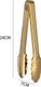 Style 4,Gold BBQ Food Tongs Steak Clip Stainless Steel Hollow Cake Bread Grill Clamp Cooking Utensils Kitchen Accessories: 