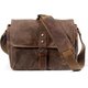 Brown,Retro Camera Canvas Shoulder Bag Men's Waterproof Compact Single-lens: 