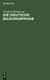 Die deutsche Bildungsfrage (German, Hardcover, Reprint 2019 ed.): Friedrich Oldenbourg