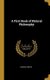 A First Book of Natural Philosophy (Hardcover): Samuel Newth