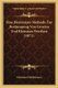 Eine Elementare Methode Zur Bestimmung Von Grosten Und Kleinsten Werthen (1871) (German, Paperback): Hermann Heilermann