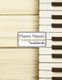 Piano Music Composition Notebook (Paperback): Iris Lorry Harrlez