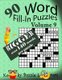 Word Fill-In Puzzles, Volume 9, Over 140 words per puzzle (Paperback): Kooky Puzzle Lovers