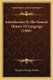 Introduction To The Natural History Of Language (1908) (Paperback): Thomas George Tucker