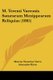 M. Terenti Varronis Saturarum Menippearum Reliquiae (1865) (Paperback): Marcus Terentius Varro