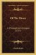 Of The Moon - A Philosophical Dialogue (1723) (Paperback): Charles Hayes