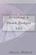 Creating a Home Budget 101 (Paperback): Marcus Ellwood