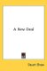 A New Deal (Hardcover): Stuart Chase