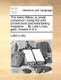 The Merry Fellow; Or, Jovial Companion - Being the Wit's Pocket-Book and Entertaining Magazine ... by Luke Lively, Gent....