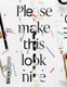 Please Make This Look Nice - The Graphic Design Process (Paperback): Peter Ahlberg