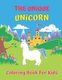 The Unique Unicorn Coloring Book For Kids - Mermaid Coloring Book for Kids Ages 4-8: 40 Cute, Unique Coloring Pages...