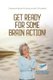 Get Ready for Some Brain Action! Crossword Books for Seniors (with 70 Puzzles!) (Paperback): Puzzle Therapist