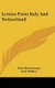 Letters From Italy And Switzerland (Hardcover): Felix Mendelssohn