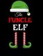 The Funcle Elf - Funny Sayings Christmas Journal & Composition Notebook Gift For Uncle From Niece & Nephew - 8.5x11, 120 Pages...