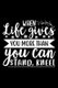 When Life Gives You More Than You Can Stand, Kneel - Lined Notebook: Christian Quote Cover Journal (Paperback): Joyful Creations