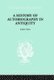 A History of Autobiography in Antiquity (Paperback): Georg Misch