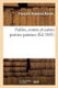 Fables, Contes Et Autres Poesies Patoises (French, Paperback): Francois-Raymond Martin