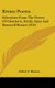 Bronte Poems - Selections From The Poetry Of Charlotte, Emily, Anne And Branwell Bronte (1915) (Hardcover): Arthur  C. Benson