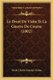 Le Droit De Visite Et La Guerre De Course (1902) (French, Paperback): Emile Charles Eutrope Duboc