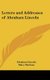 Letters and Addresses of Abraham Lincoln (Hardcover): Abraham Lincoln