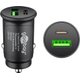 Goobay Dual-USB Fast USB-C PD 27W Car Charger: 
