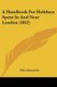 A Handbook For Holidays Spent In And Near London (1842) (Paperback): Felix Summerly