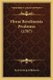 Florae Berolinensis Prodomus (1787) (Latin, Paperback): Karl Ludwig Willdenow